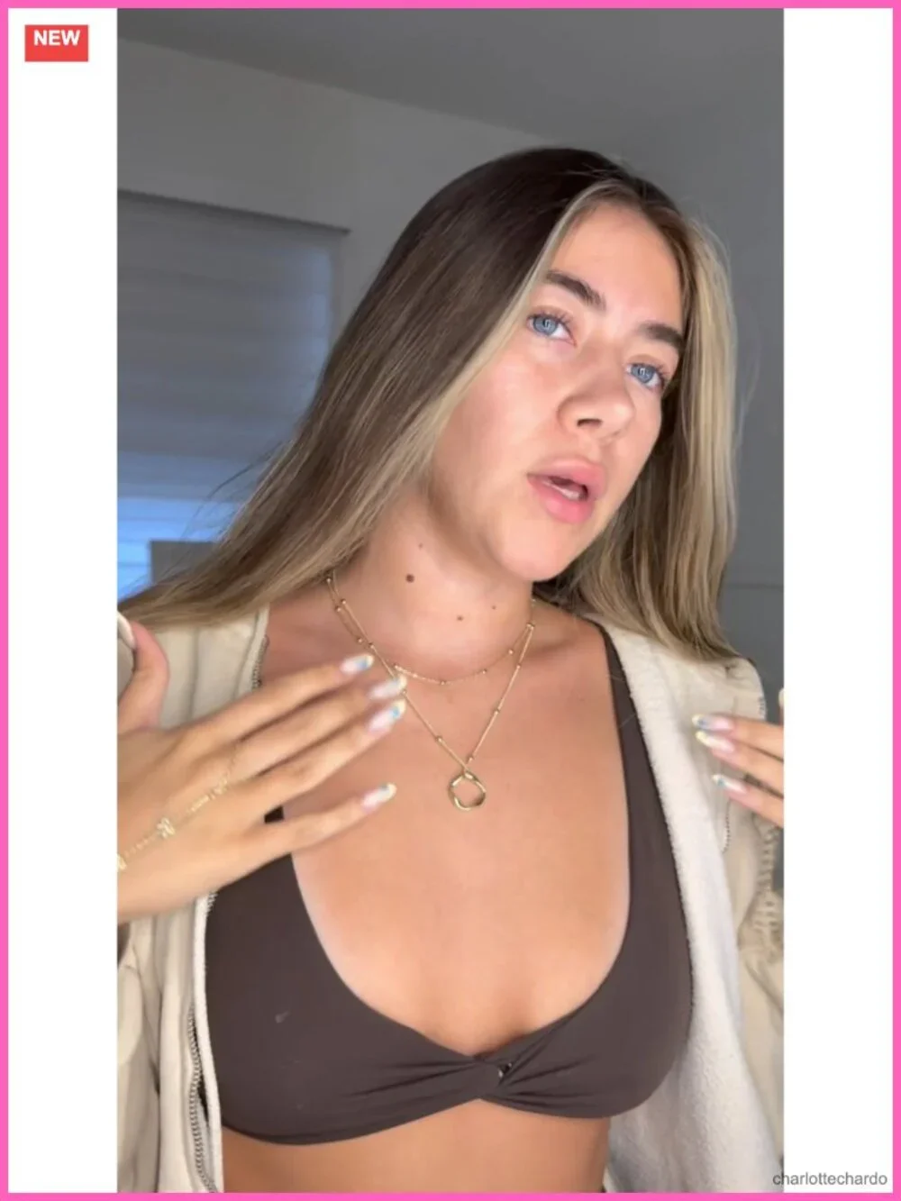 14K Gold Plated 3 Pc Layered Necklaces for Women